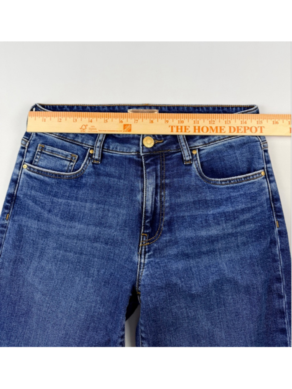 Kut From The Kloth Charlotte High Rise Culotte 4 Jeans Wide Leg Crop Raw Hem - Picture 7 of 9